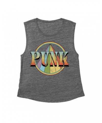 Music Life - Punk Music Life Muscle Tank | Retro Punk Distressed Music Life Tank Top $10.13 Shirts